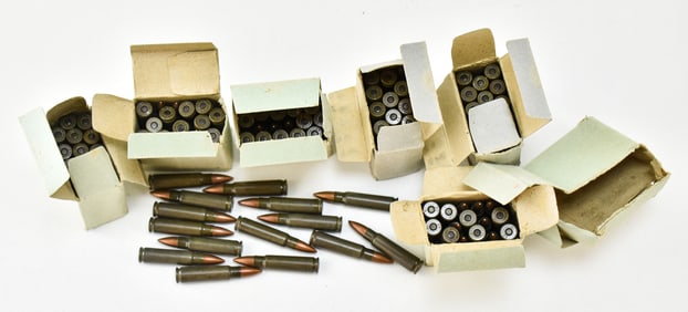 CZECH MILITARY SURPLUS 7.62X45MM VZ 52 RIFLE AMMUNITION