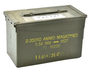 AMMO CAN OF NORINCO 7.62X25MM TOKAREV HANDGUN AMMUNITION