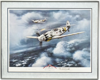 JERRY CRANDALL 'THE BLOND KNIGHT' SIGNED LIMITED EDITION LITHOGRAPH