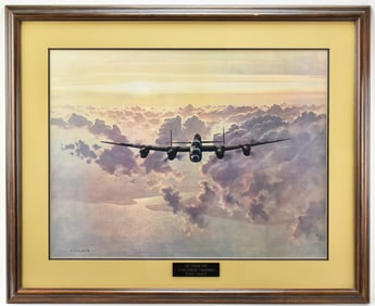 GERALD COULSON 'OUTBOUND' LITHOGRAPH