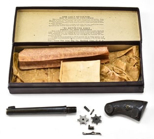 COLT ARMY SPECIAL .32-20 WCF BARREL, GRIPS, & SPARE PARTS