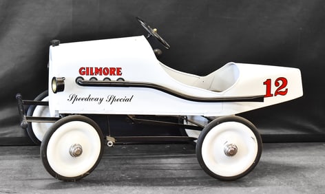 1933 RESTORED STEELCRAFT BOAT TAIL RACER PEDAL CAR
