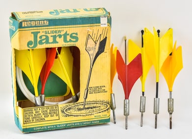REGENT 'SLIDER' LAWN JARTS WITH ORIGINAL BOX