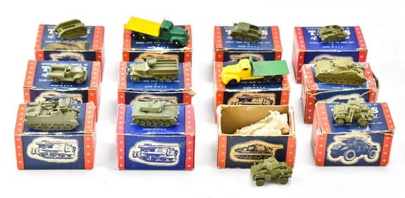 COLLECTION OF AUTHENTICAST DIE-CAST 'TANKS OF THE WORLD' BY COMET METAL PRODUCTS CO. INC.