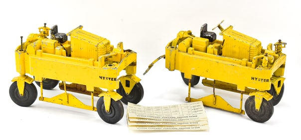 DRUGE BROTHERS MODEL HYDER STRADDLE LUMBER CARRIER TRUCKS & PAY STUBS