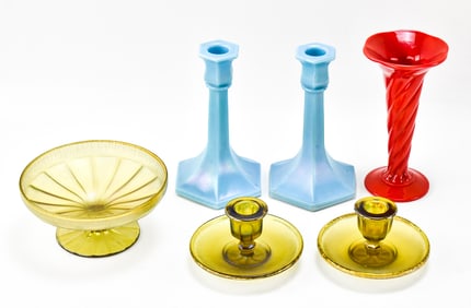 COLLECTION OF NORTHWOOD GLASSWARE