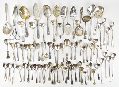 ASSORTED SILVERPLATE SPOONS