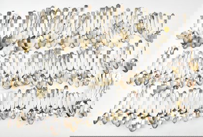 ASSORTED SILVERPLATE SPOONS