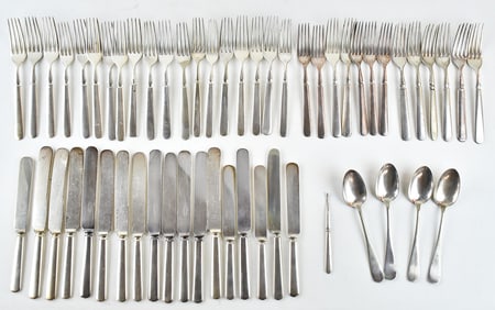 ASSORTED SILVERPLATE FLATWARE
