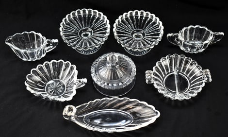 COLLECTION OF HEISEY CRYSTOLITE GLASSWARE