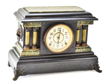 EARLY 20TH C. WIND-UP SETH THOMAS MANTEL CLOCK