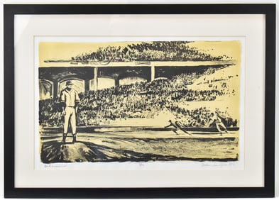 NELSON SANDGREN 'MID-SUMMER' SIGNED LIMITED EDITION LITHOGRAPH