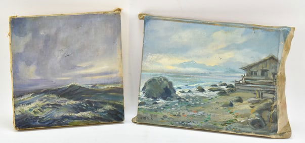 SEASCAPE OIL PAINTINGS BY CHARLOTTE MISH