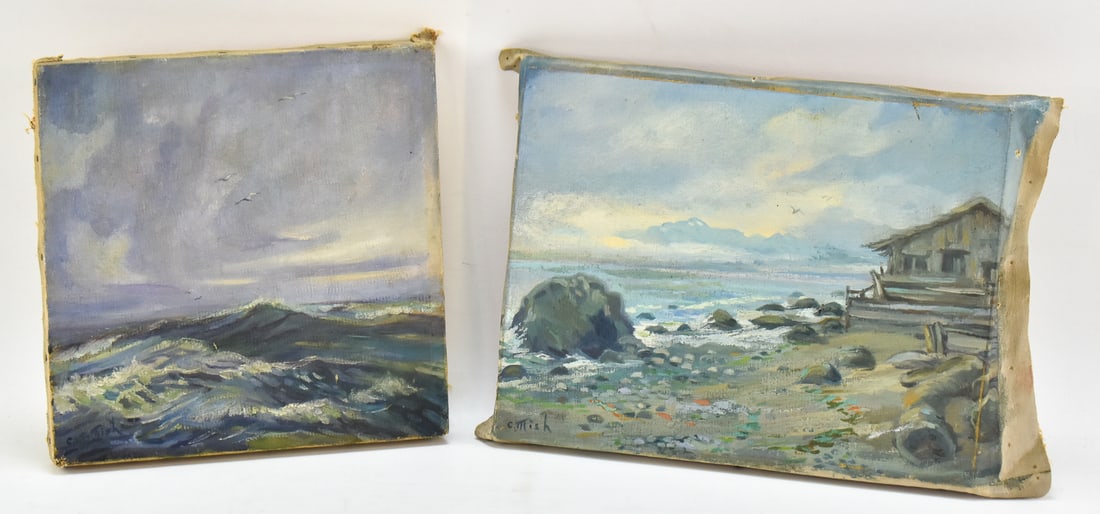 SEASCAPE OIL PAINTINGS BY CHARLOTTE MISH (1 of 6)