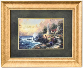 THOMAS KINKADE 'THE LIGHT OF PEACE' COLLECTOR'S SOCIETY LITHOGRAPH