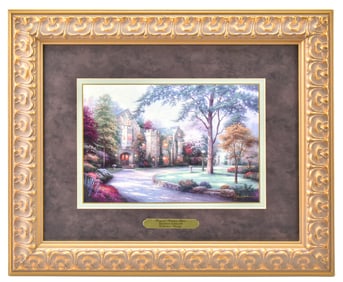 THOMAS KINKADE 'BEYOND SUMMER GATE' LITHOGRAPH