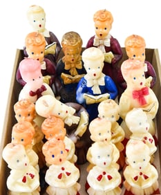VINTAGE GURLEY CHRISTMAS CHOIR SINGER CANDLES