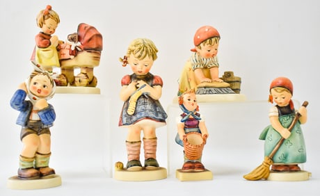 HUMMEL FIGURINES: NO. 363, NO. 255, NO. 217, NO. 37, NO. 73, NO. 171