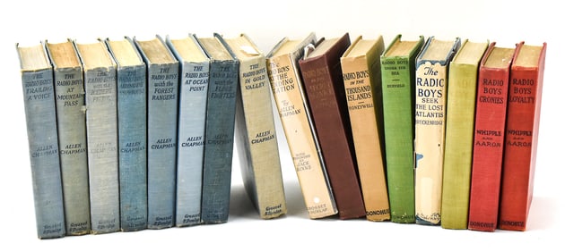 COLLECTION OF RADIO BOYS NOVELS