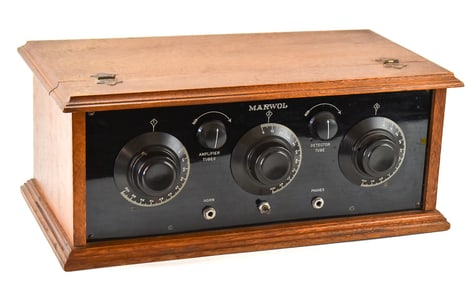 MARWOL RADIO CORPORATION TUBE RADIO MODEL A1