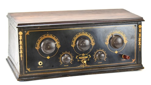THE AC ELECTRICAL MANUFACTURING COMPANY AC DAYTON MODEL XL TUBE RADIO