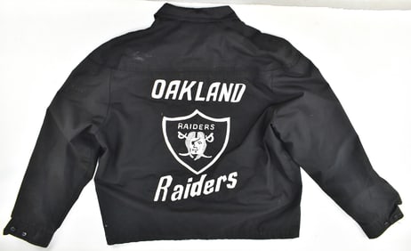 VINTAGE CHAIN-STITCHED OAKLAND RAIDERS JACKET