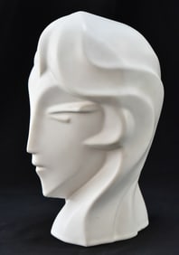 LINDSEY BALKWEILL (ATTR.) MODERNIST & ART DECO-STYLE BUST