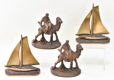 HUBLEY BEDOUIN BOOKENDS & MORE