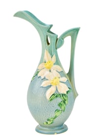 ROSEVILLE POTTERY CLEMATIS EWER #13-15