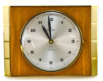 JUNGHANS ATO-MAT MIDCENTURY WALL CLOCK