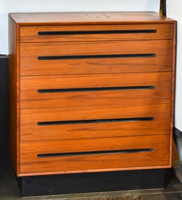 1960s WESTNOFA TEAK CHEST-OF-DRAWERS
