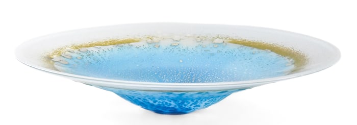 ART GLASS CONSOLE BOWL