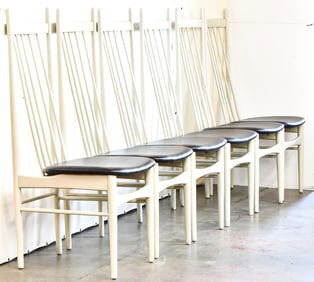 SET OF SIX ERNST DETTINGER FOR LUCAS SCHNAIDT (ATTR.) DINING CHAIRS