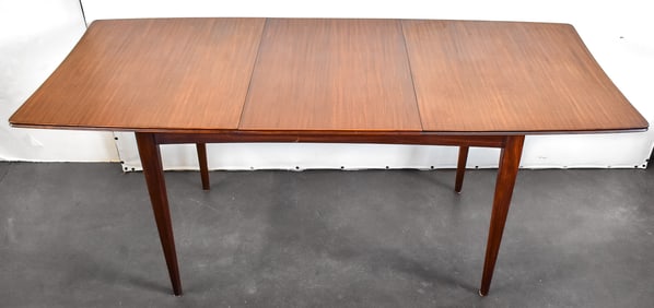 MIDCENTURY TEAK STOW LEAF DINING TABLE