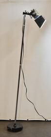 KOCH LOWY EA CHROME FLOOR LAMP No. E74625