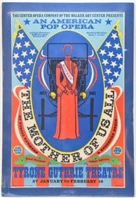 1967 ROBERT INDIANA 'HE MOTHER OF US ALL' POSTER