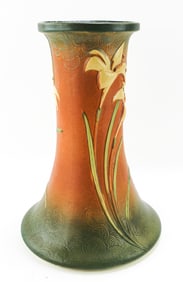 ROSEVILLE POTTERY #671-8 ZEPHYR LILY PEDESTAL