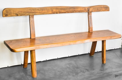 OLAVI HANNINEN (ATTR.) SCULPTURAL BENCH