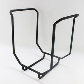 WROUGHT IRON LOG HOLDER