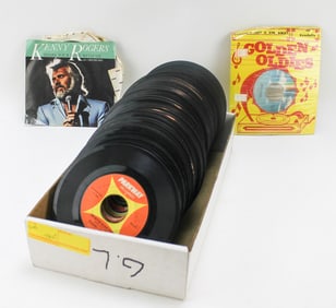 45 RPM VINYL RECORD SINGLES COLLECTION