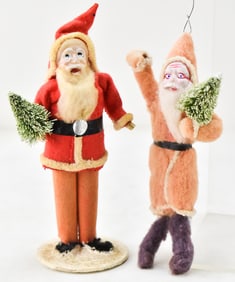 VINTAGE CHRISTMAS FIGURAL BELSNICKELS, CIRCA EARLY 20TH CENTURY