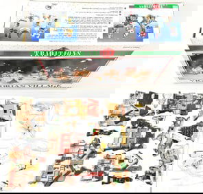 KIRKLAND TRADITIONS #43814 VICTORIAN CHRISTMAS VILLAGE