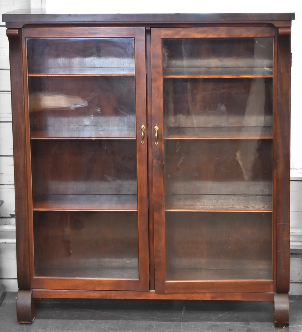 ROCKFORD CHAIR & FURNITURE EMPIRE-STYLE BOOKCASE (1 of 3)