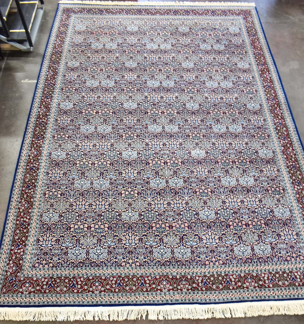 TURKISH HEREKE WOOL & COTTON AREA RUG (1 of 5)
