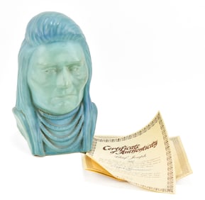 VAN BRIGGLE 1982 LIMITED EDITION CHIEF JOSEPH