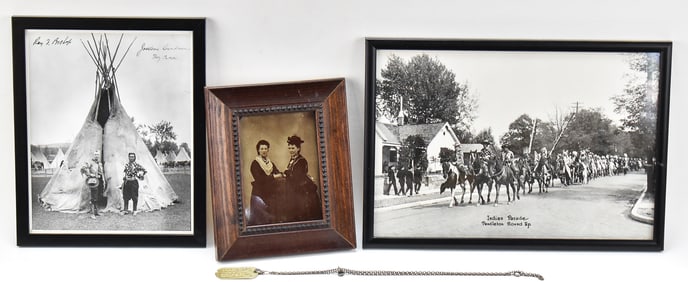 COLLECTION OF FRAMED BISHOP FAMILY PHOTOS & MORE