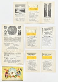 COLLECTION OF ELIZA BARCHUS RELATED EPHEMERA