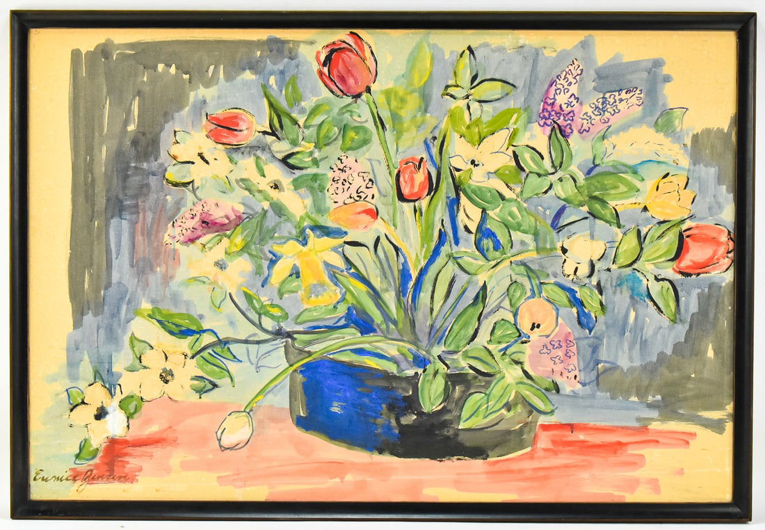 EUNICE JENSEN FLORAL STILL LIFE PAINTING (1 of 3)