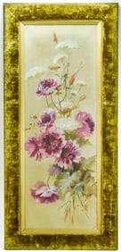 SC SMITH FLORAL OIL PAINTING