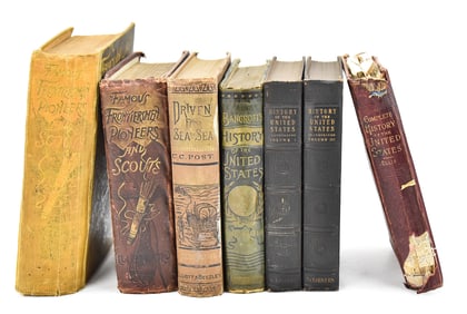 COLLECTION OF AMERICAN HISTORY BOOKS